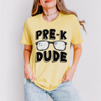 Pre-k Dude Design - Pre-K Unisex Crewneck T-Shirt Sweatshirt Hoodie