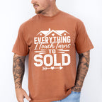 Everything I Touch Design - Realtor Unisex Crewneck T-Shirt Sweatshirt Hoodie