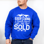 Everything I Touch Design - Realtor Unisex Crewneck T-Shirt Sweatshirt Hoodie
