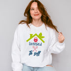 Licensed To Sell Design - Realtor Unisex Crewneck T-Shirt Sweatshirt Hoodie