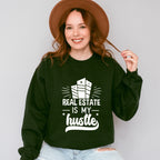 Real Estate Is My Hustle - Realtor Unisex Crewneck T-Shirt Sweatshirt Hoodie