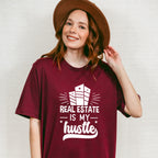 Real Estate Is My Hustle - Realtor Unisex Crewneck T-Shirt Sweatshirt Hoodie