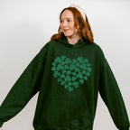 Clovers Heart - St. Patrick's Day Theme Unisex Crewneck T-Shirt Sweatshirt Hoodie