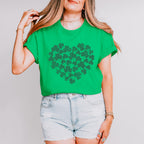 Clovers Heart - St. Patrick's Day Theme Unisex Crewneck T-Shirt Sweatshirt Hoodie