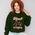 Home Is Calling Design - Realtor Unisex Crewneck T-Shirt Sweatshirt Hoodie
