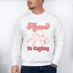Home Is Calling Design - Realtor Unisex Crewneck T-Shirt Sweatshirt Hoodie