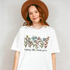 Helping Little Minds Grow Design - Special Education Unisex Crewneck T-Shirt Sweatshirt Hoodie