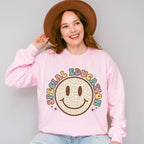 Smile Face Special Education Design - Special Education Unisex Crewneck T-Shirt Sweatshirt Hoodie
