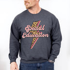 Special Education Lightning Design - Special Education Unisex Crewneck T-Shirt Sweatshirt Hoodie