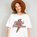 Special Education Lightning Design - Special Education Unisex Crewneck T-Shirt Sweatshirt Hoodie