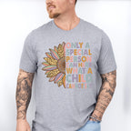 Only A Special Person Can Hear What A Child Cannot Say Design - Special Education Unisex Crewneck T-Shirt Sweatshirt Hoodie