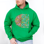 Only A Special Person Can Hear What A Child Cannot Say Design - Special Education Unisex Crewneck T-Shirt Sweatshirt Hoodie
