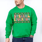 Retro Special Education Design - Special Education Unisex Crewneck T-Shirt Sweatshirt Hoodie
