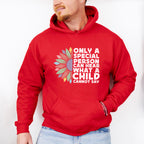 Retro Special Person Can Hear What A Child Cannot Say Design - Special Education Unisex Crewneck T-Shirt Sweatshirt Hoodie