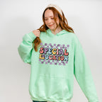 Retro Special Education Star Design - Special Education Unisex Crewneck T-Shirt Sweatshirt Hoodie