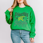 Pinches Get Stitches - St. Patrick's Day Theme Unisex Crewneck T-Shirt Sweatshirt Hoodie