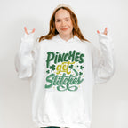 Pinches Get Stitches - St. Patrick's Day Theme Unisex Crewneck T-Shirt Sweatshirt Hoodie