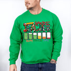 Battery Life Of A Teacher Monday To Friday - Teacher Unisex Crewneck T-Shirt Sweatshirt Hoodie