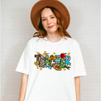 Cross and Birds Teacher Design - Teacher Unisex Crewneck T-Shirt Sweatshirt Hoodie