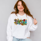 Cross and Birds Teacher Design - Teacher Unisex Crewneck T-Shirt Sweatshirt Hoodie