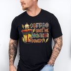 Coffee Gives Me Teacher Powers Design - Teacher Unisex Crewneck T-Shirt Sweatshirt Hoodie