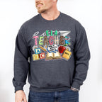 Ela Teacher Design - Teacher Unisex Crewneck T-Shirt Sweatshirt Hoodie