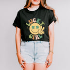 Lucky Girl - St. Patrick's Day Theme Unisex Crewneck T-Shirt Sweatshirt Hoodie
