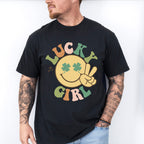 Lucky Girl - St. Patrick's Day Theme Unisex Crewneck T-Shirt Sweatshirt Hoodie