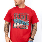 Red White Boozy 4th Of July Unisex Crewneck T-Shirt Sweatshirt Hoodie
