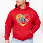 Teacher Heart Design - Teacher Unisex Crewneck T-Shirt Sweatshirt Hoodie