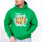 Teach Love Inspire Design - Teacher Unisex Crewneck T-Shirt Sweatshirt Hoodie