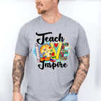 Teach Love Inspire Design - Teacher Unisex Crewneck T-Shirt Sweatshirt Hoodie