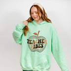 Brown Teacher Vibes Design - Teacher Unisex Crewneck T-Shirt Sweatshirt Hoodie