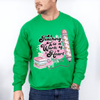 Teaching is a Work of Heart Design - Teacher Unisex Crewneck T-Shirt Sweatshirt Hoodie