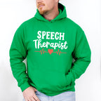 Speech Therapist Heart Design - Therapy Unisex Crewneck T-Shirt Sweatshirt Hoodie