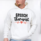 Speech Therapist Heart Design - Therapy Unisex Crewneck T-Shirt Sweatshirt Hoodie