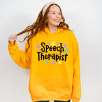 Flower Speech Therapist Design - Therapy Unisex Crewneck T-Shirt Sweatshirt Hoodie