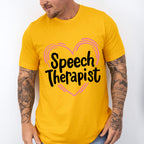 Heart Speech Therapist Design - Therapy Unisex Crewneck T-Shirt Sweatshirt Hoodie