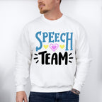 Speech Team Design - Therapy Unisex Crewneck T-Shirt Sweatshirt Hoodie