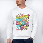 Tanned and Tipsy Design - Summer Theme Unisex Crewneck T-Shirt Sweatshirt Hoodie