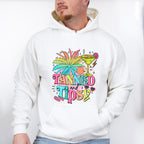 Tanned and Tipsy Design - Summer Theme Unisex Crewneck T-Shirt Sweatshirt Hoodie
