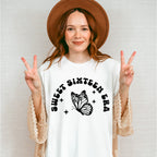 Sweet Sixteen Era Butterfly - Sweet 16 Unisex Crewneck T-Shirt Sweatshirt Hoodie