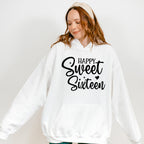 Happy Sweet Sixteen - Sweet 16 Unisex Crewneck T-Shirt Sweatshirt Hoodie