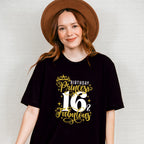 Birthday Princess Fabulous - Sweet 16 Unisex Crewneck T-Shirt Sweatshirt Hoodie
