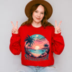 Sweet Summertime Design- Summer Theme Unisex Crewneck T-Shirt Sweatshirt Hoodie