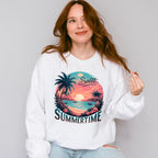 Sweet Summertime Design- Summer Theme Unisex Crewneck T-Shirt Sweatshirt Hoodie