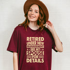 See Spouse For Details Ivory - Retirement Unisex Crewneck T-Shirt Sweatshirt Hoodie
