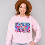 Keeper Of The Gender - Gender Reveal Unisex Crewneck T-Shirt Sweatshirt Hoodie