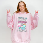 Cupcake Or Stud Muffin - Gender Reveal Unisex Crewneck T-Shirt Sweatshirt Hoodie