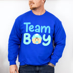 Team Boy - Gender Reveal Unisex Crewneck T-Shirt Sweatshirt Hoodie